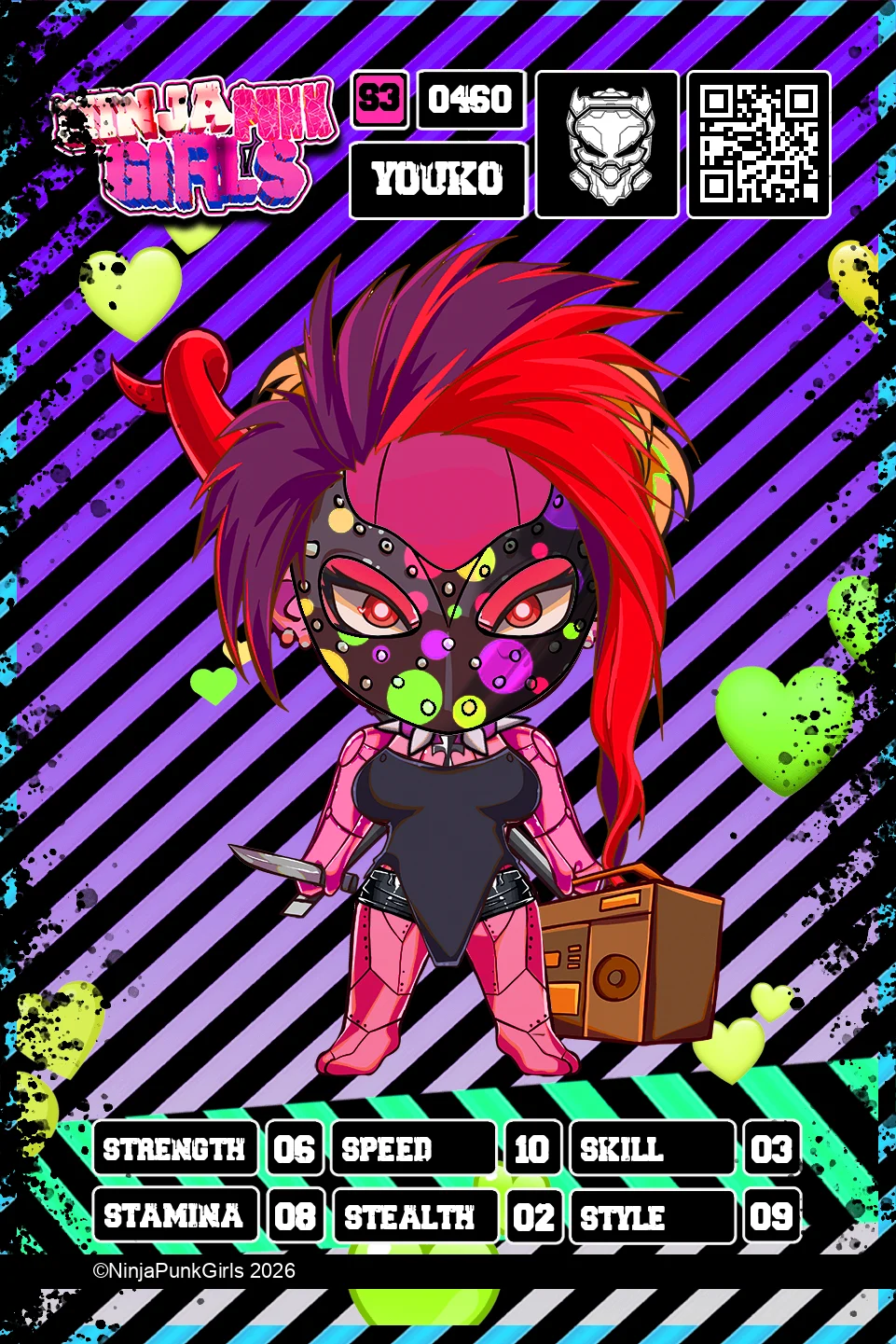 Rebuilt card #0460 Youko