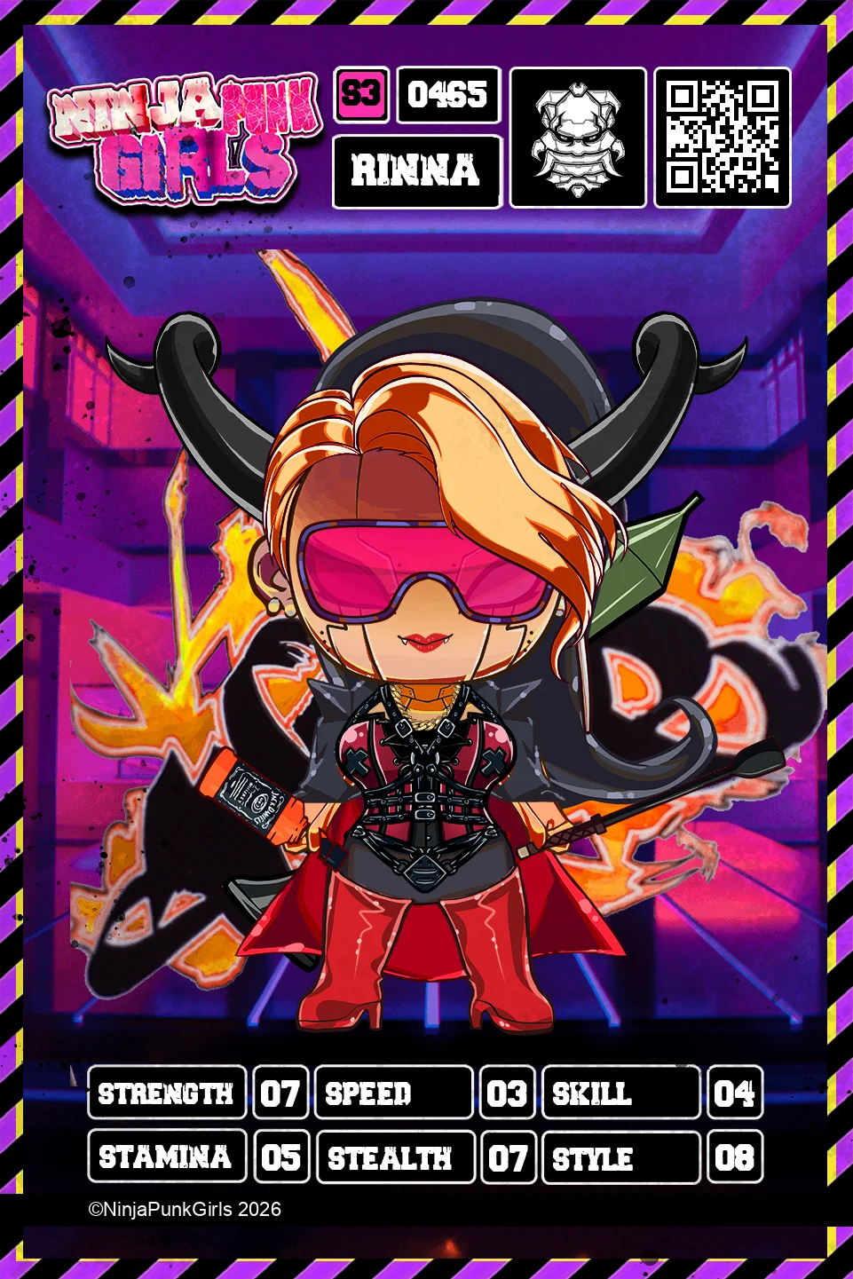 Rebuilt card #0465 Rinna