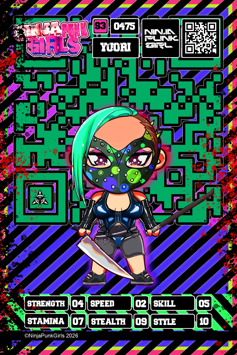 Rebuilt card #0475 Yuori