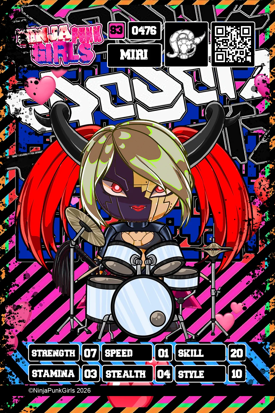 Rebuilt card #0476 Miri