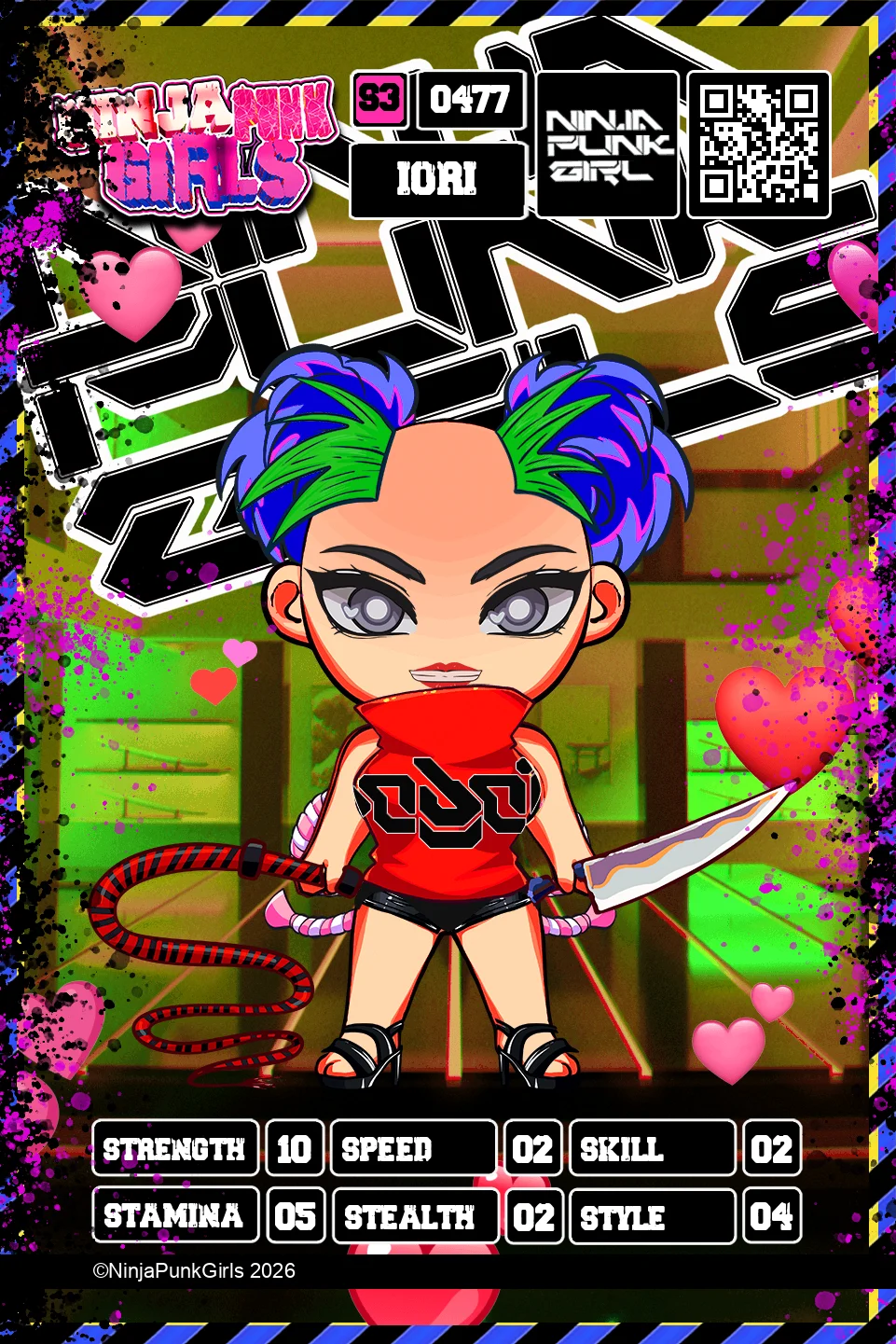 Rebuilt card #0477 Iori