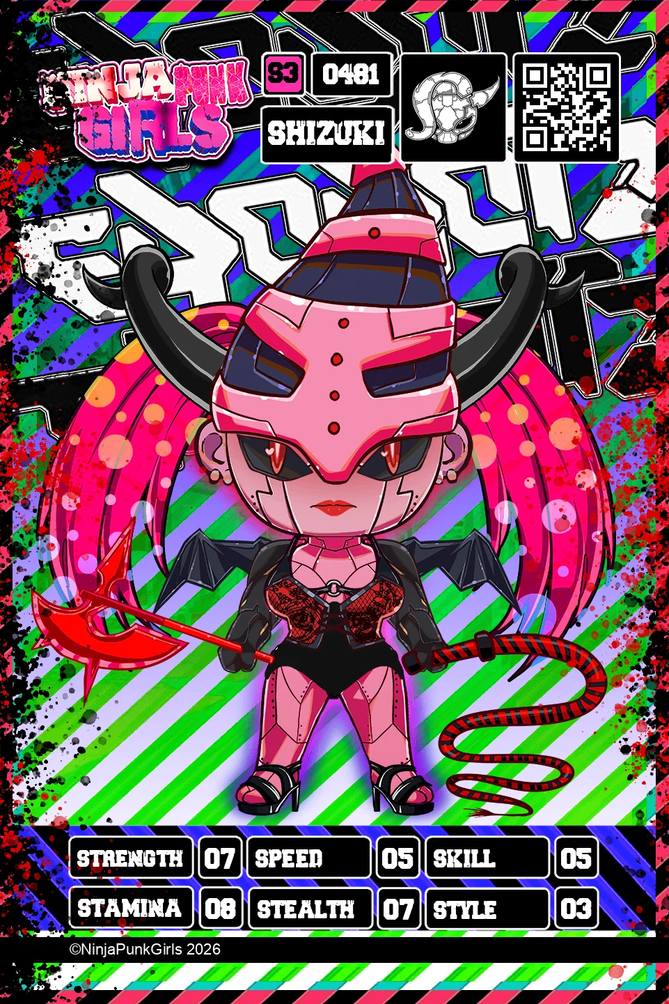 Rebuilt card #0481 Shizuki