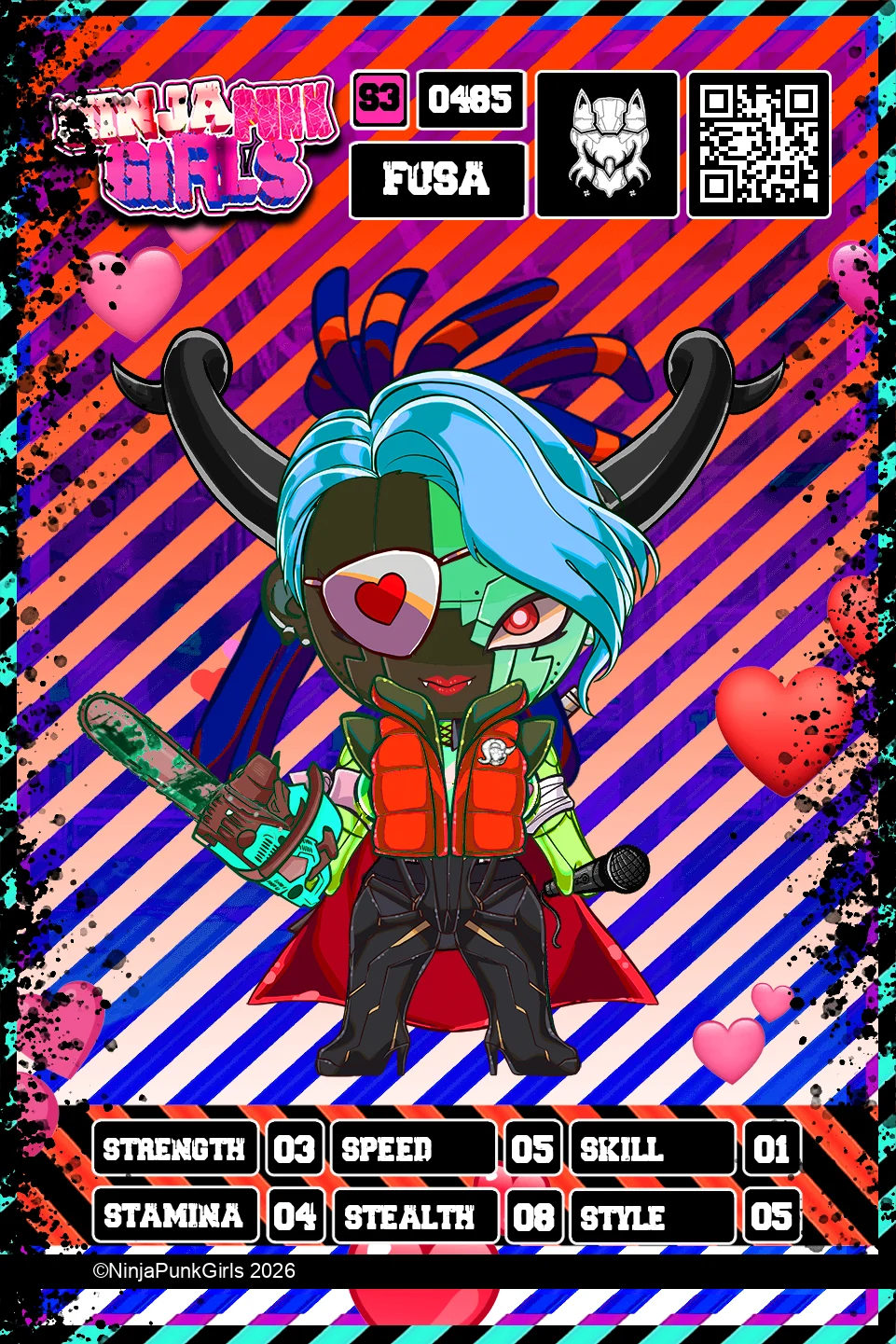 Rebuilt card #0485 Fusa