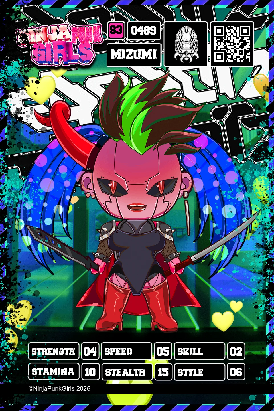Rebuilt card #0489 Mizumi