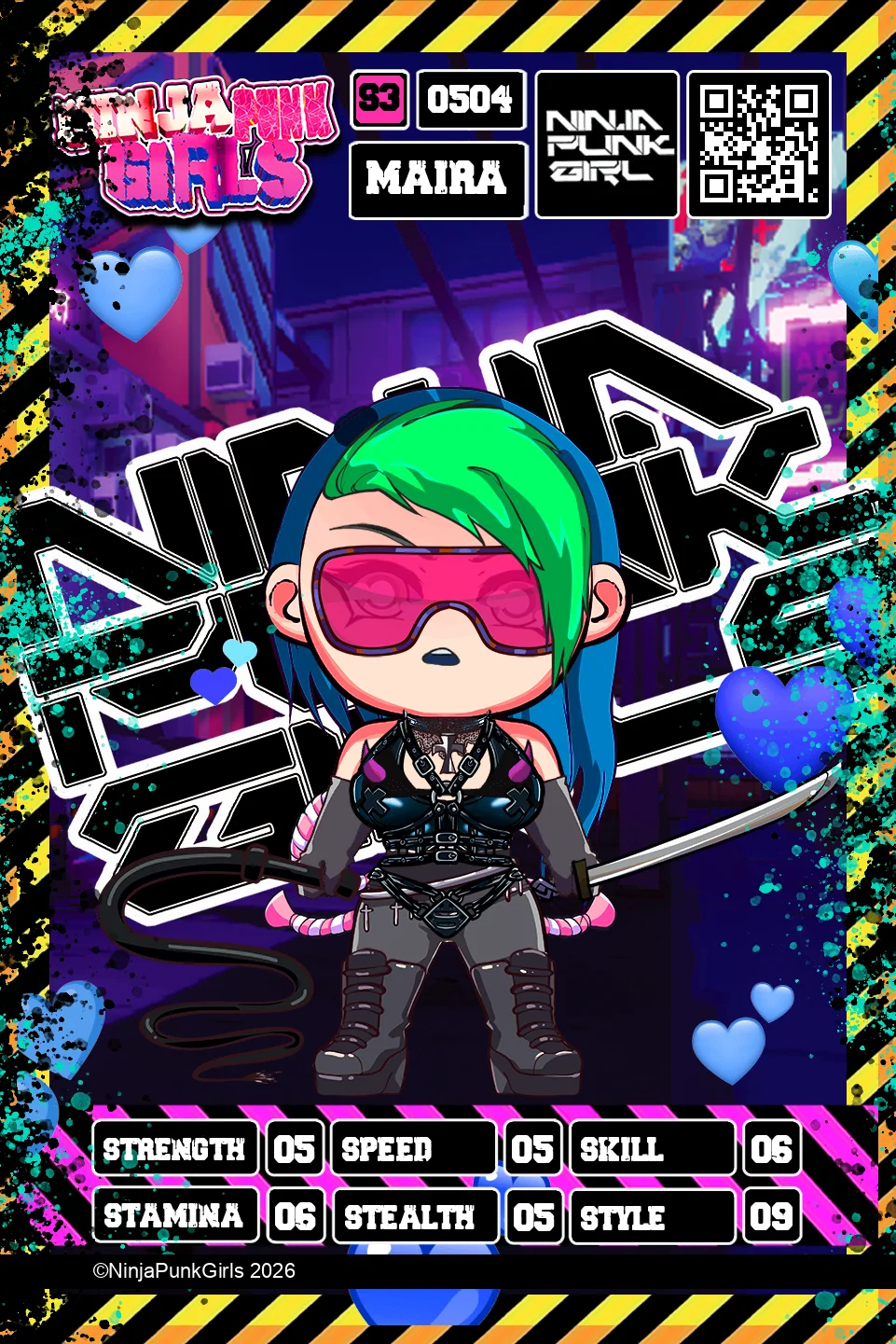 Rebuilt card #0504 Maira