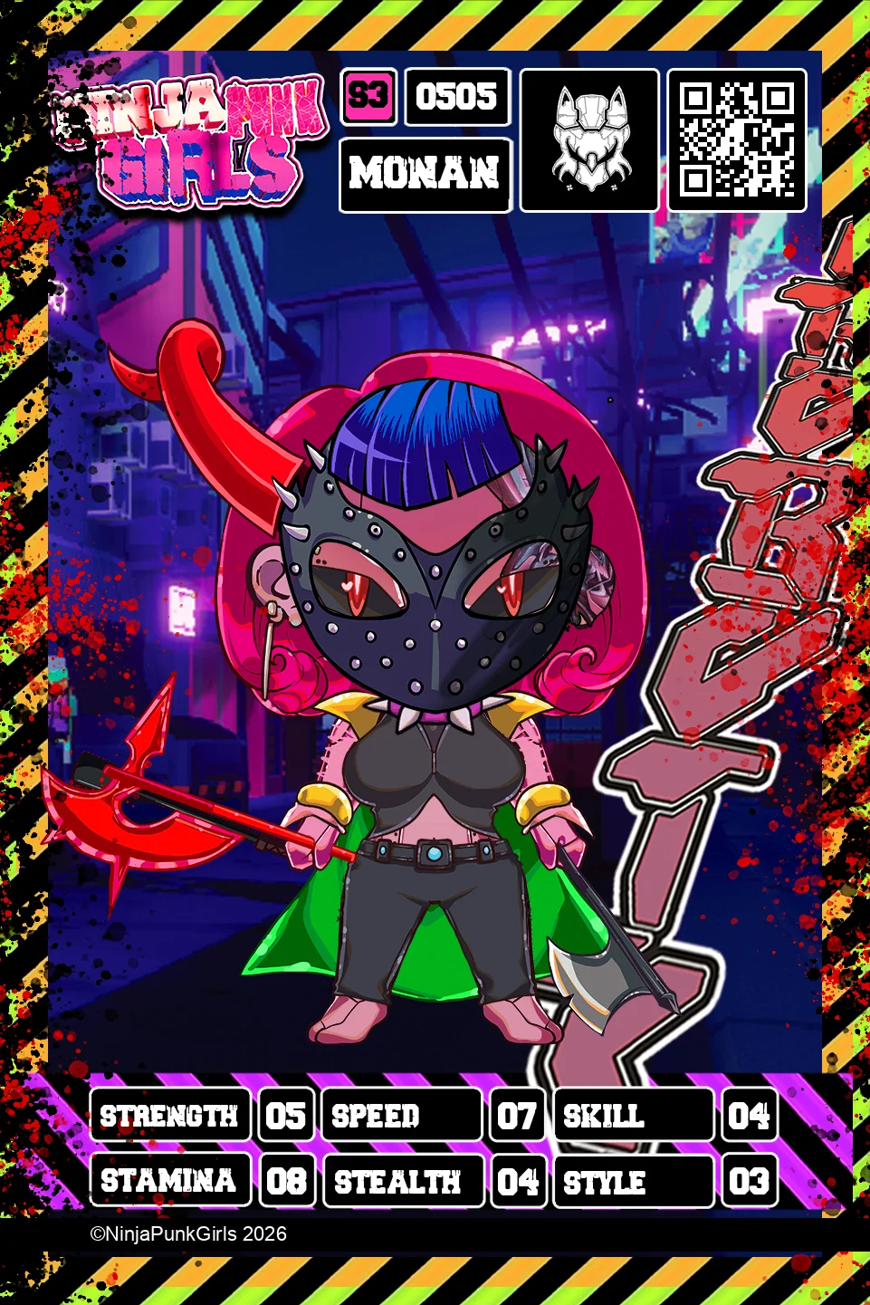 Rebuilt card #0505 Monan