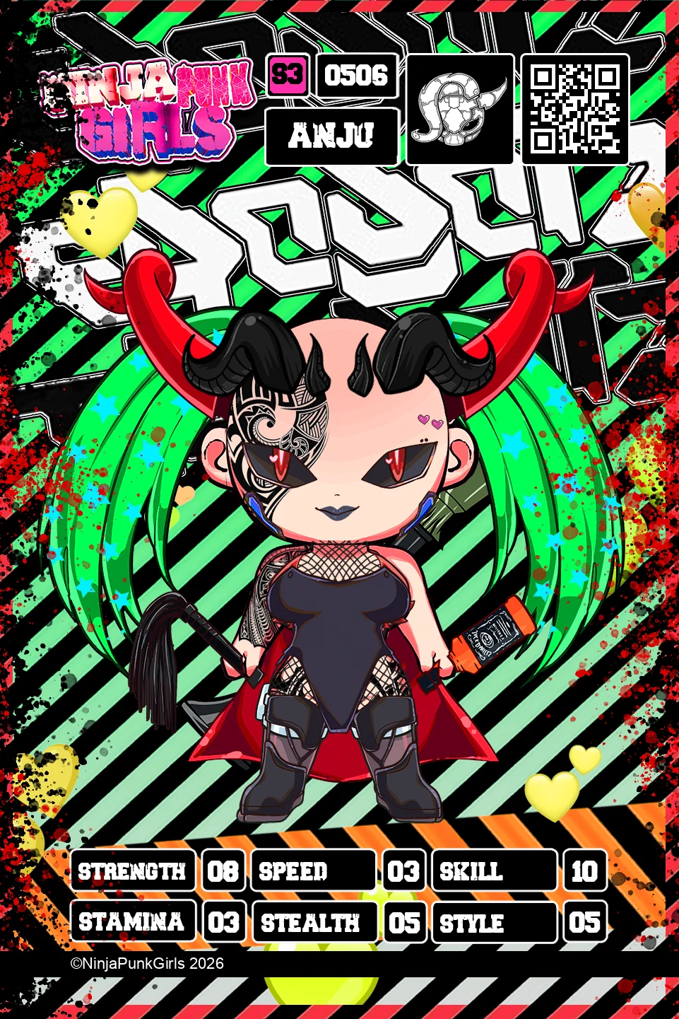 Rebuilt card #0506 Anju