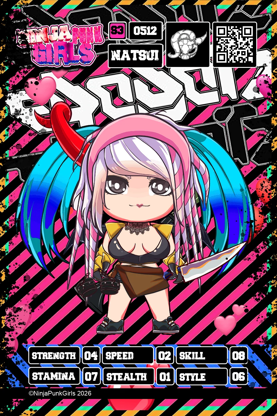 Rebuilt card #0512 Natsui