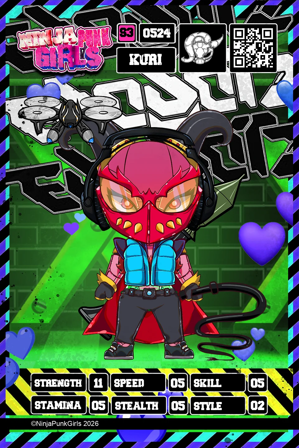 Rebuilt card #0524 Kuri
