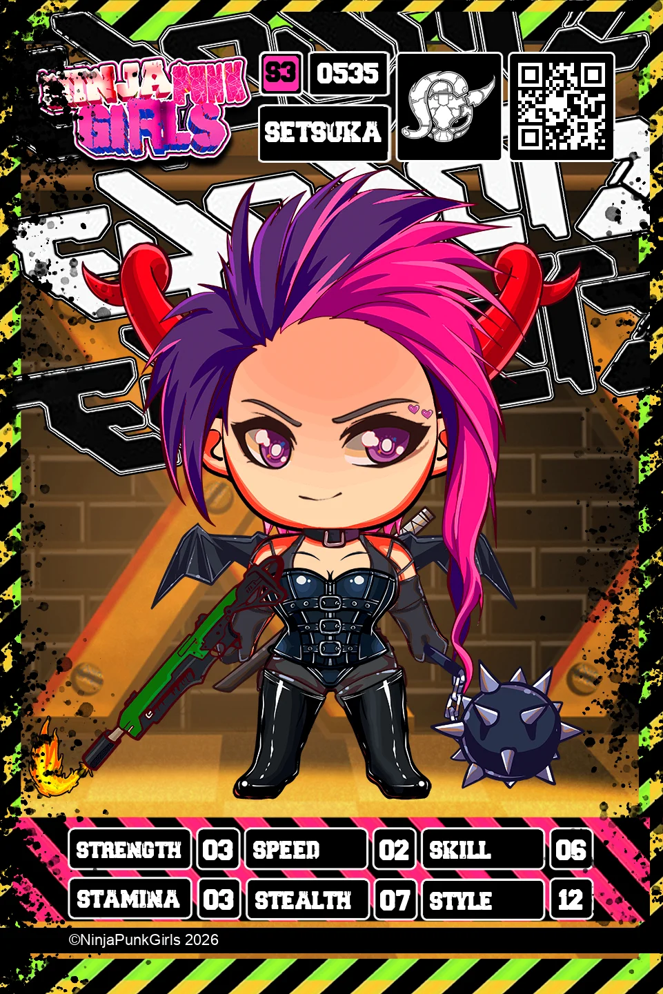 Rebuilt card #0535 Setsuka
