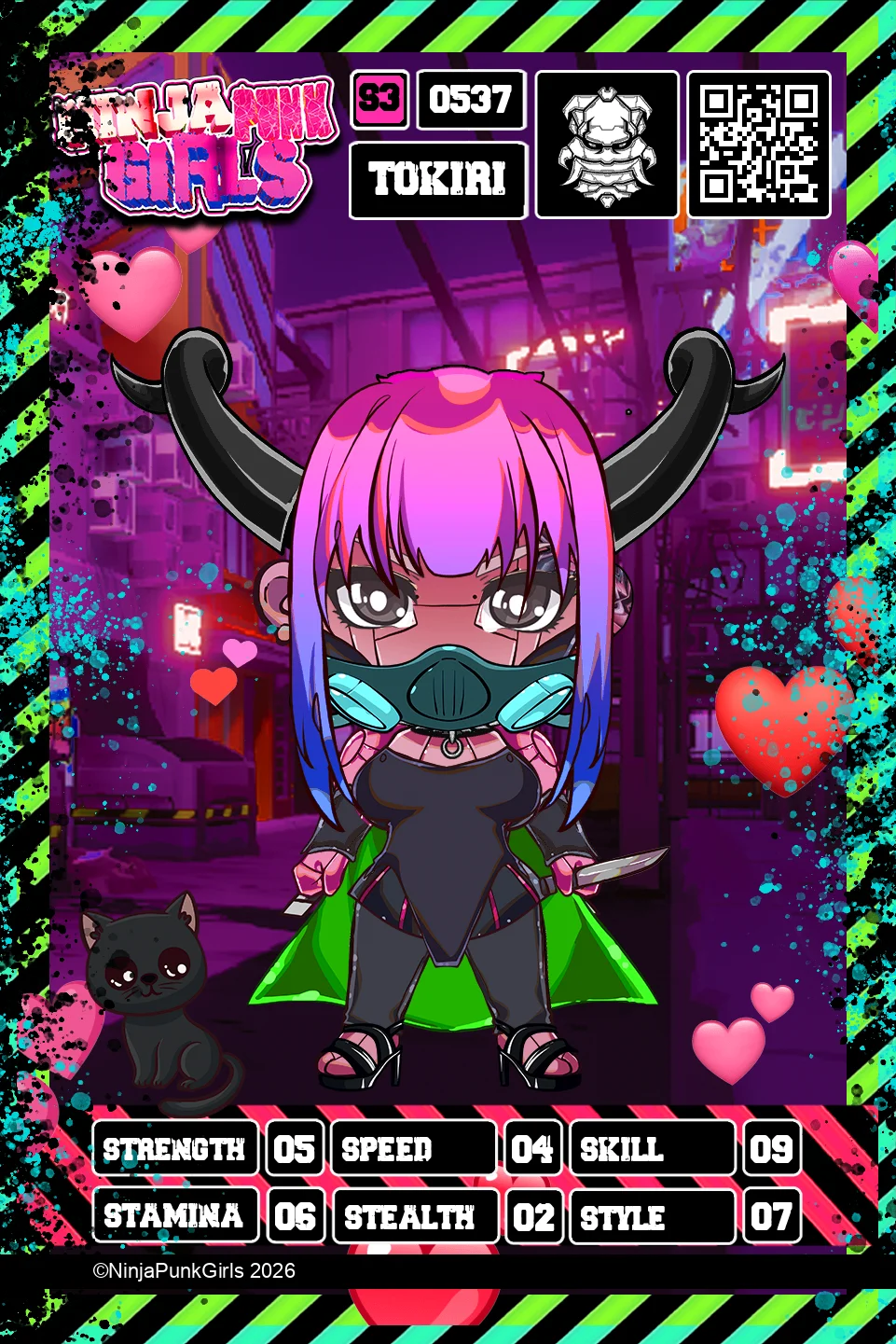 Rebuilt card #0537 Tokiri