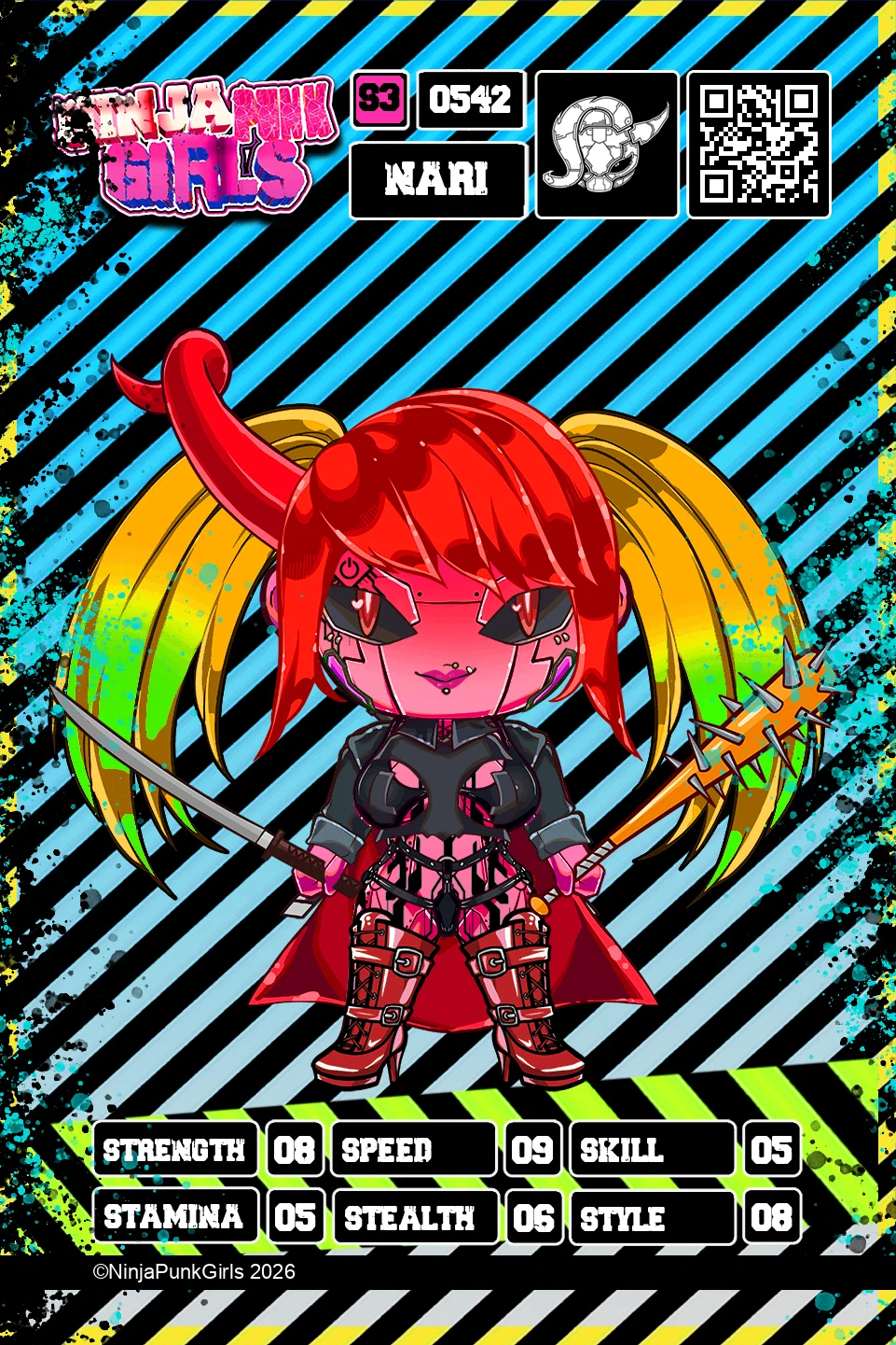 Rebuilt card #0542 Nari