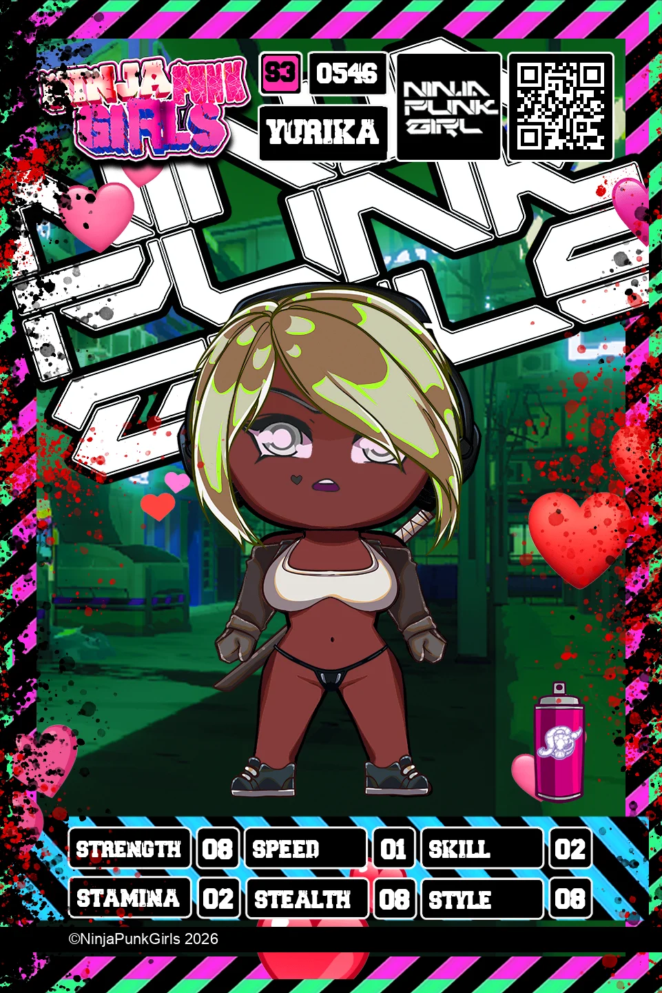 Rebuilt card #0546 Yurika