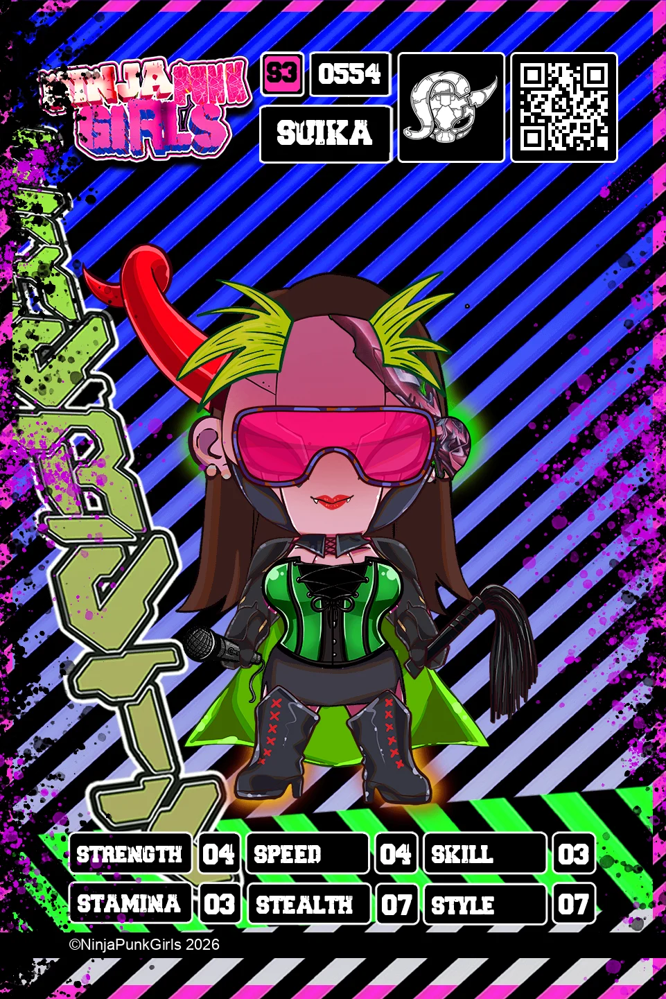 Rebuilt card #0554 Suika