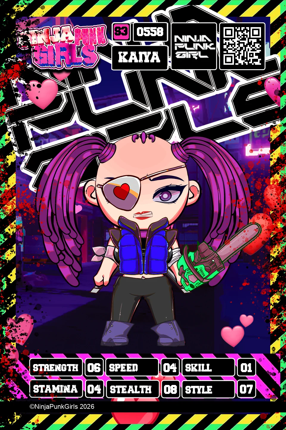 Rebuilt card #0558 Kaiya