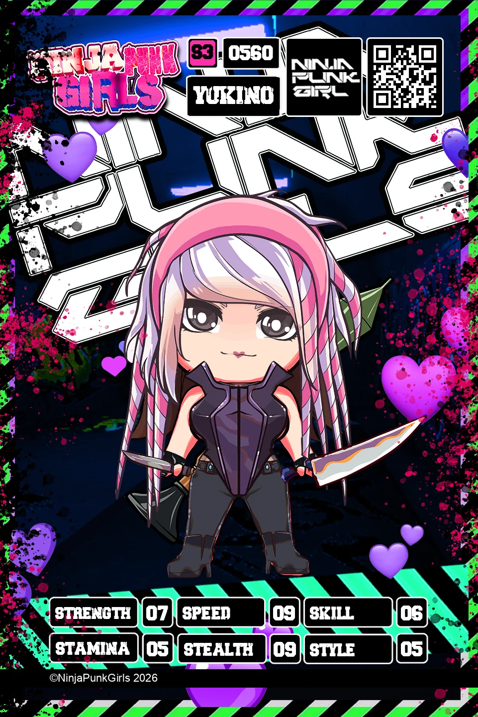 Rebuilt card #0560 Yukino