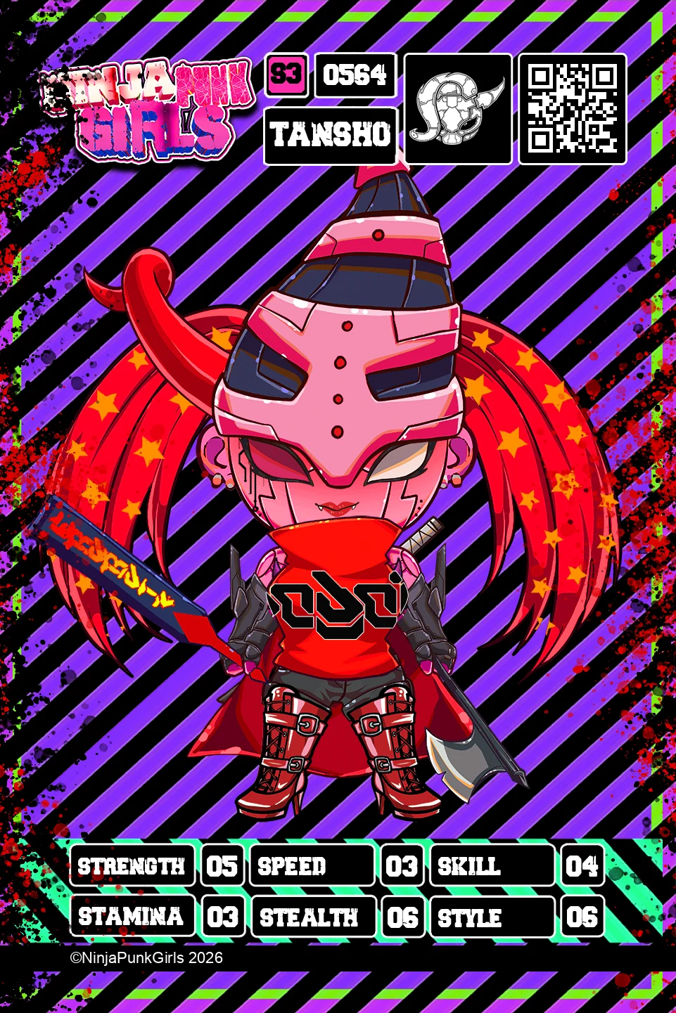 Rebuilt card #0564 Tansho