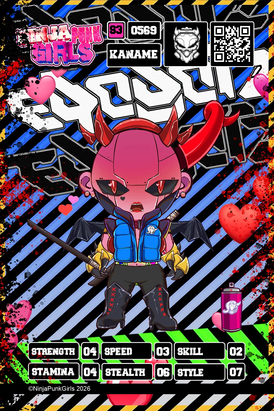 Rebuilt card #0569 Kaname