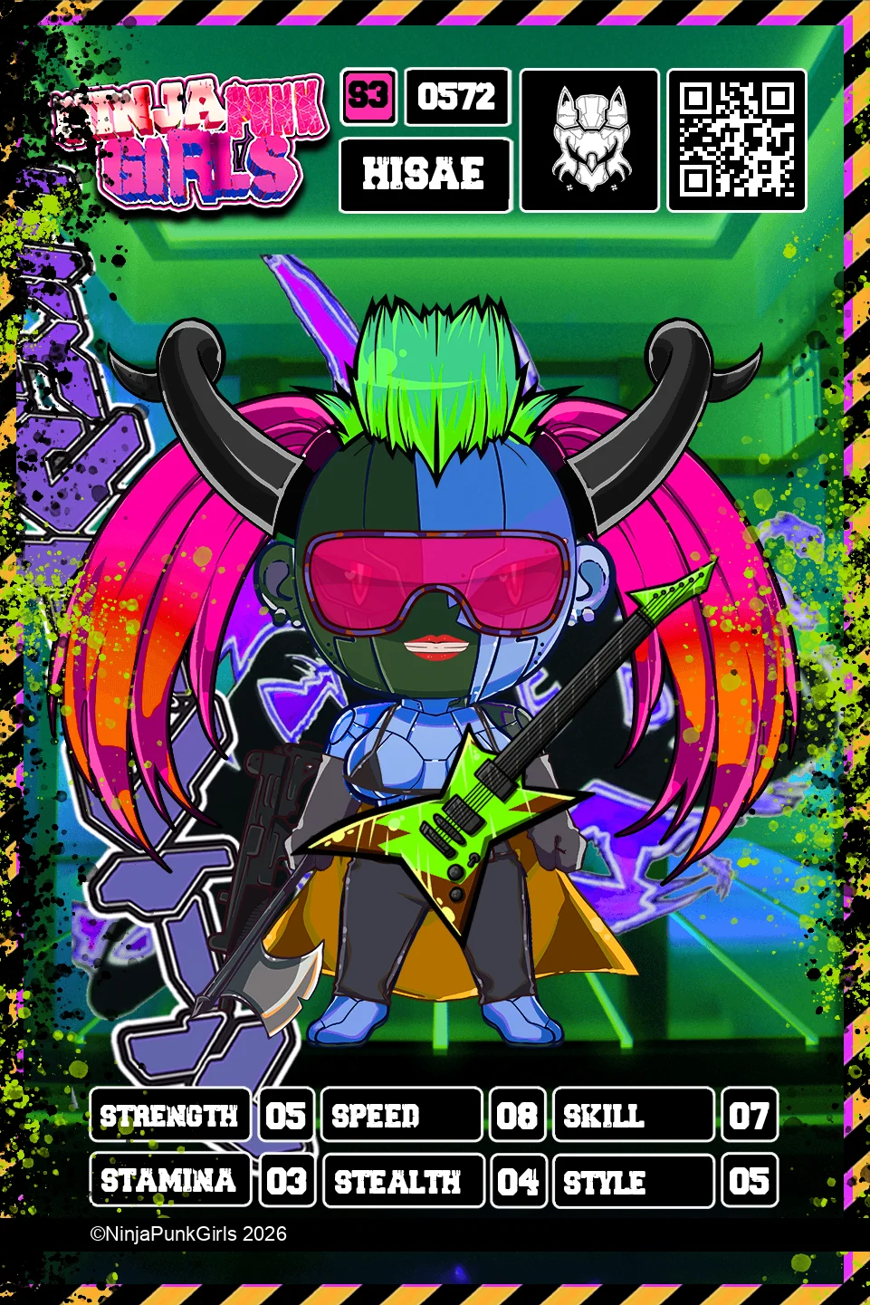 Rebuilt card #0572 Hisae
