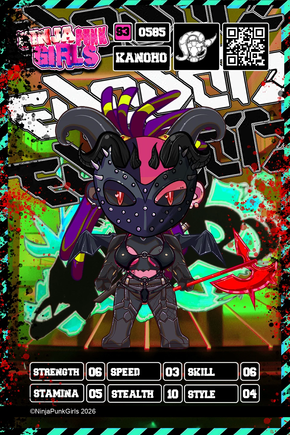 Rebuilt card #0585 Kanoho
