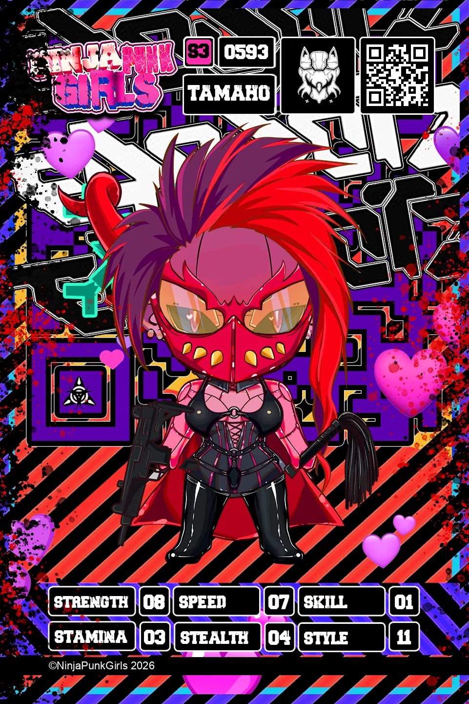 Rebuilt card #0593 Tamaho