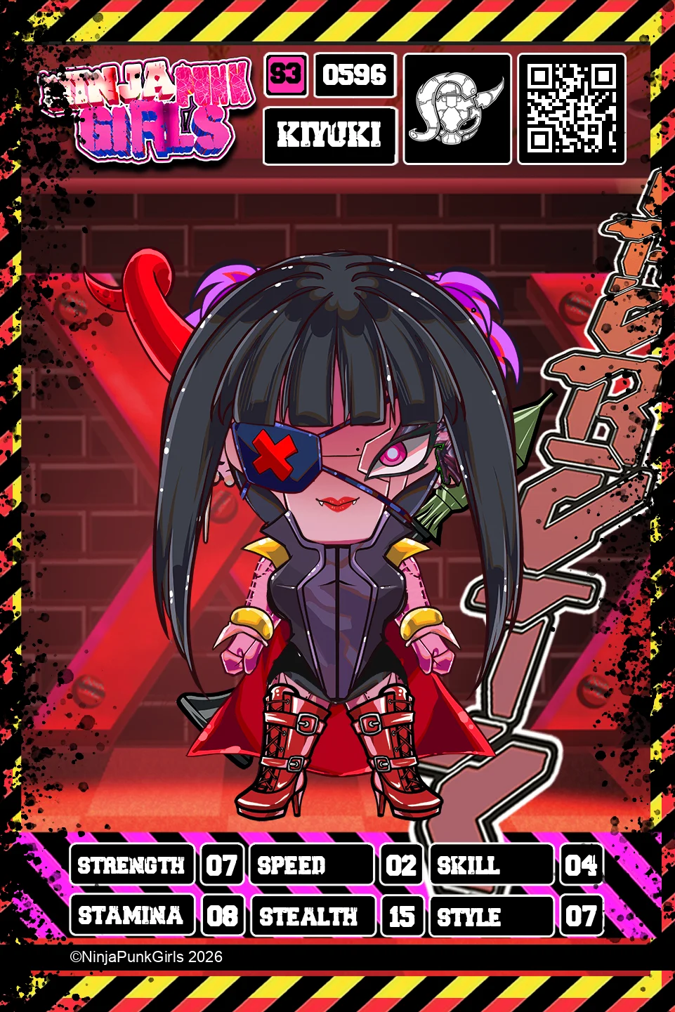 Rebuilt card #0596 Kiyuki
