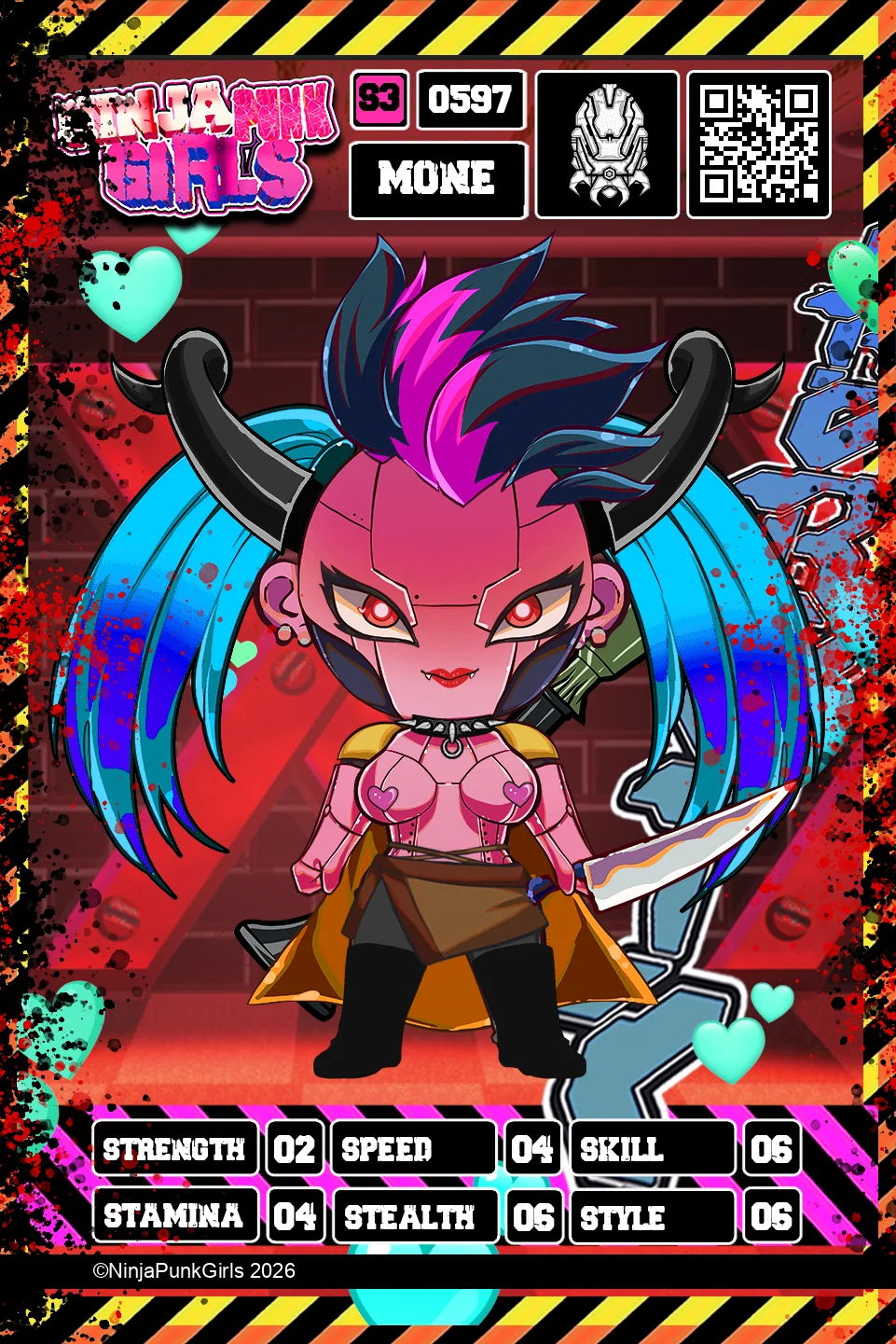 Rebuilt card #0597 Mone