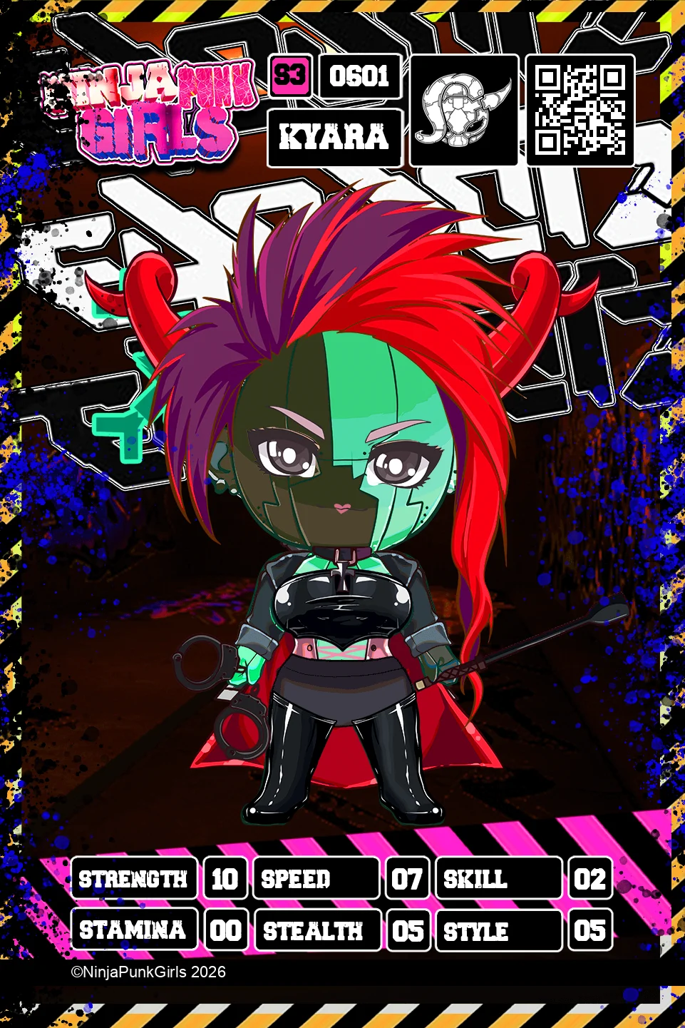 Rebuilt card #0601 Kyara