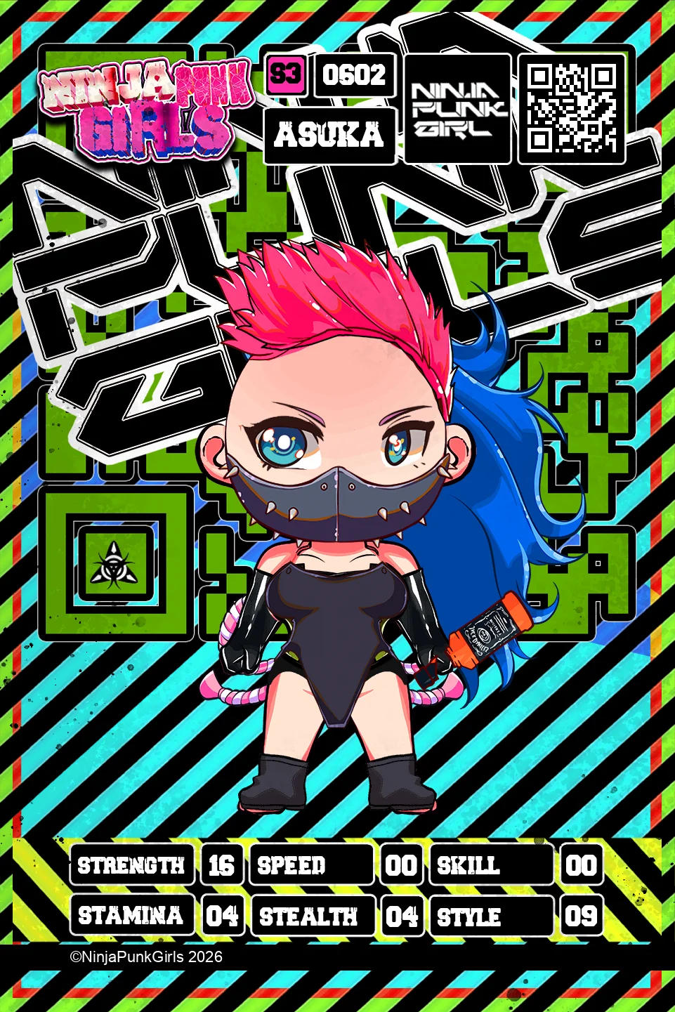 Rebuilt card #0602 Asuka