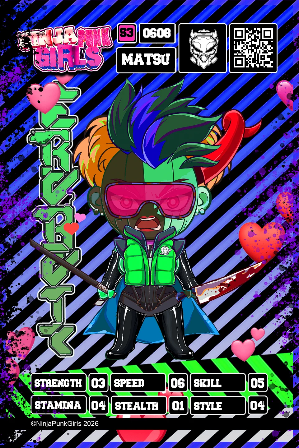 Rebuilt card #0608 Matsu