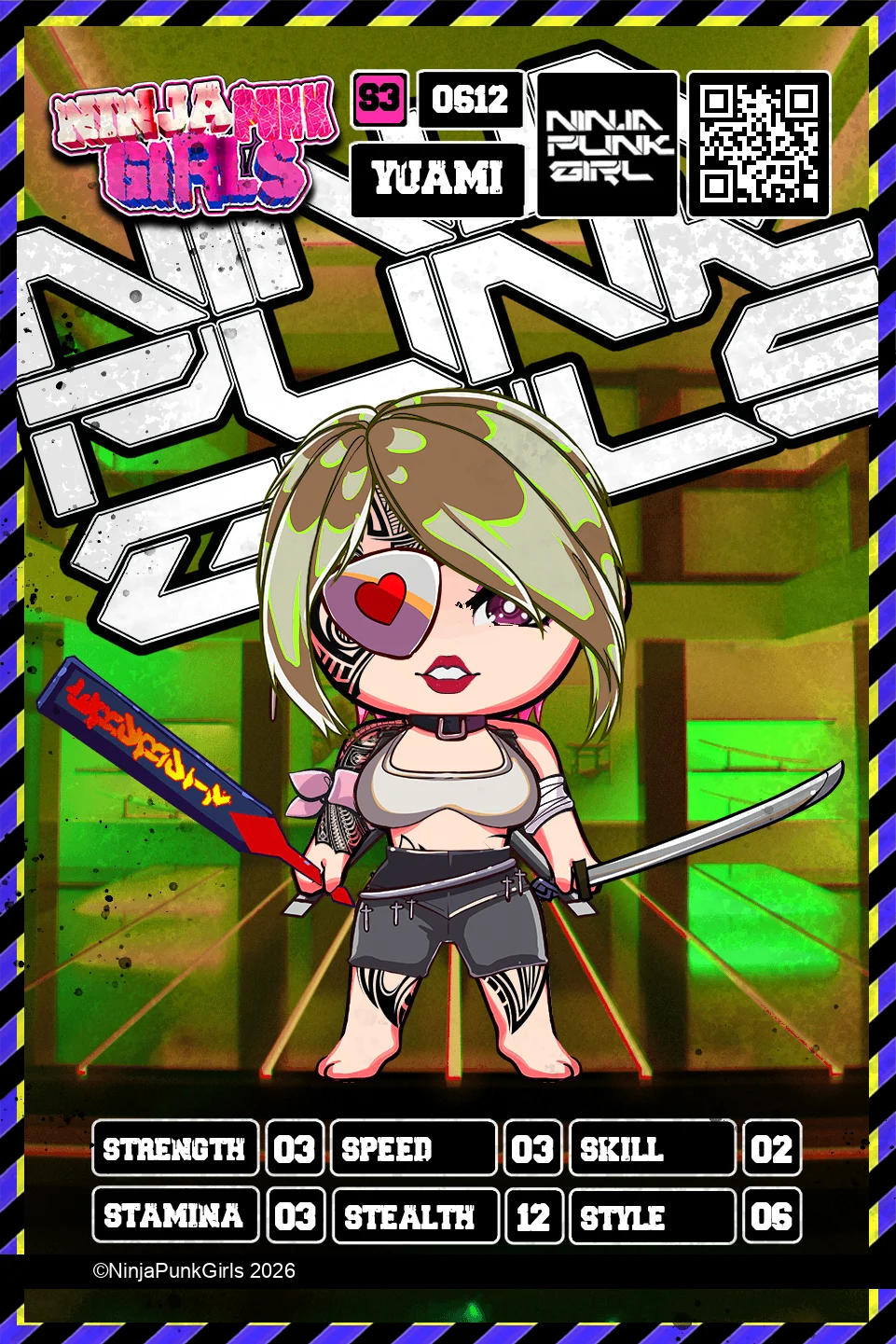 Rebuilt card #0612 Yuami
