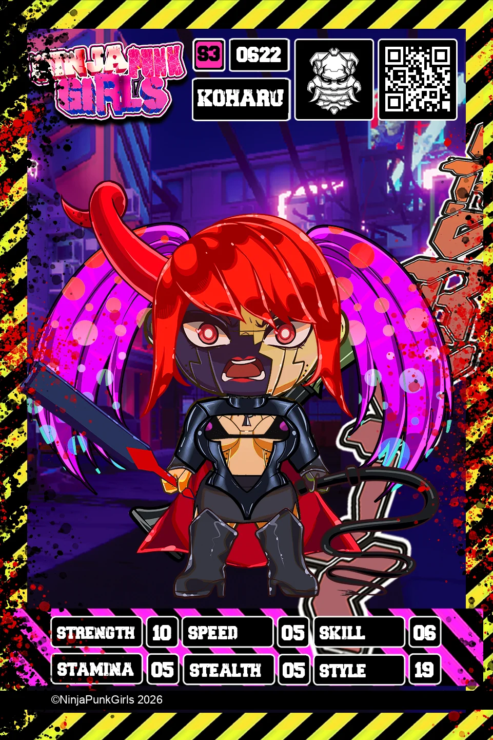 Rebuilt card #0622 Koharu