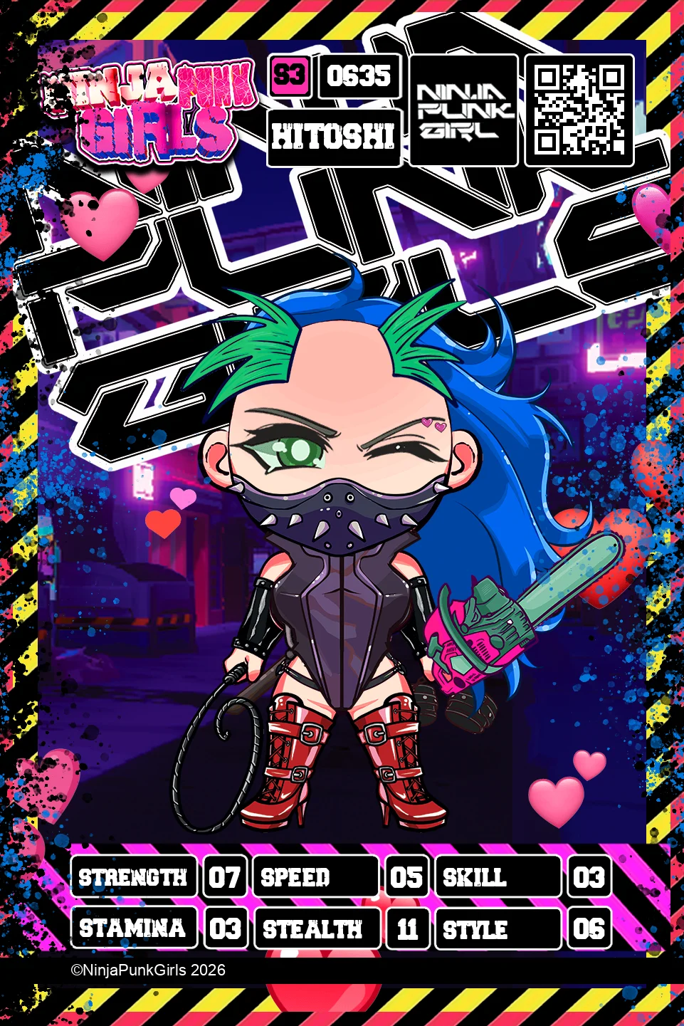 Rebuilt card #0635 Hitoshi