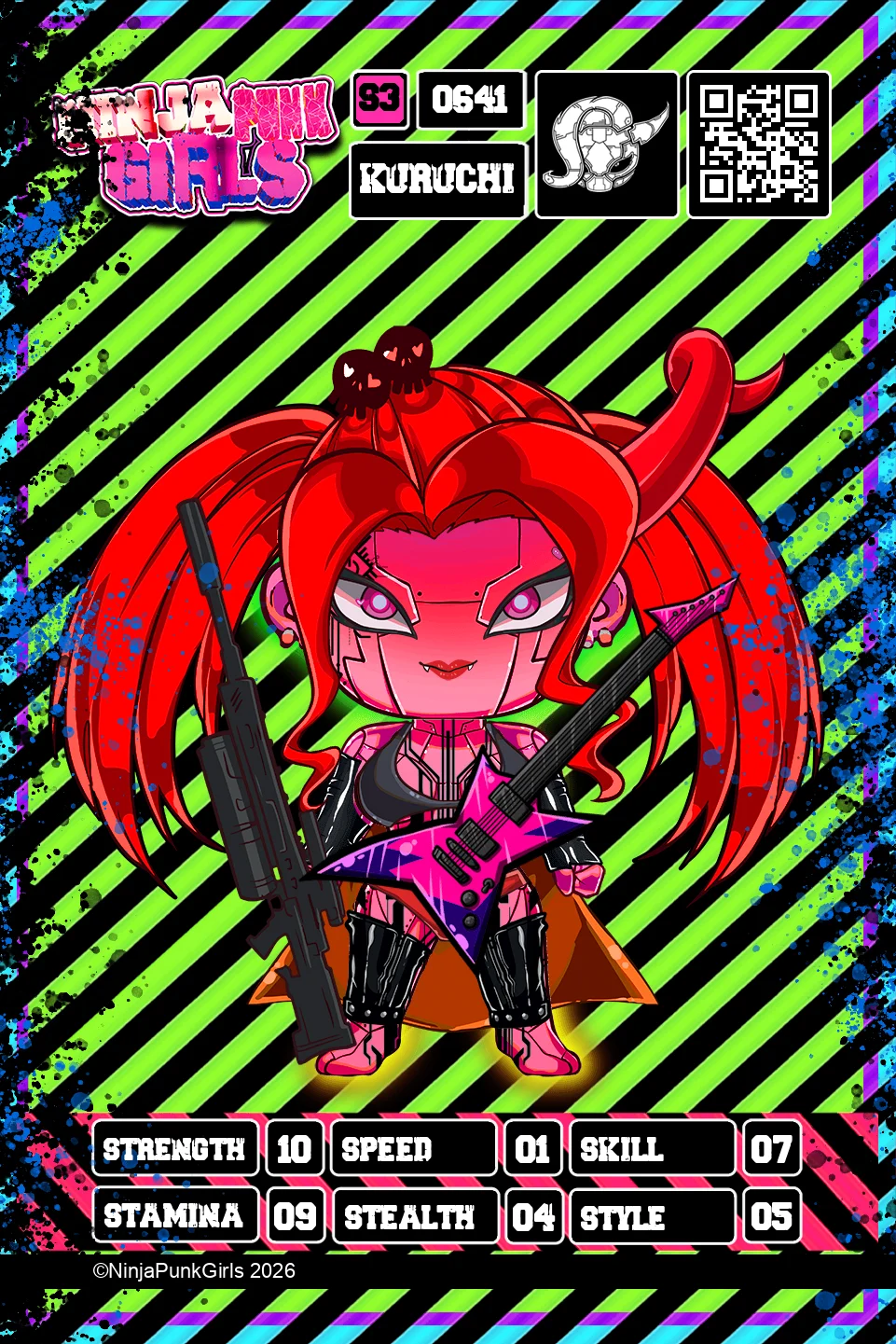 Rebuilt card #0641 Kuruchi