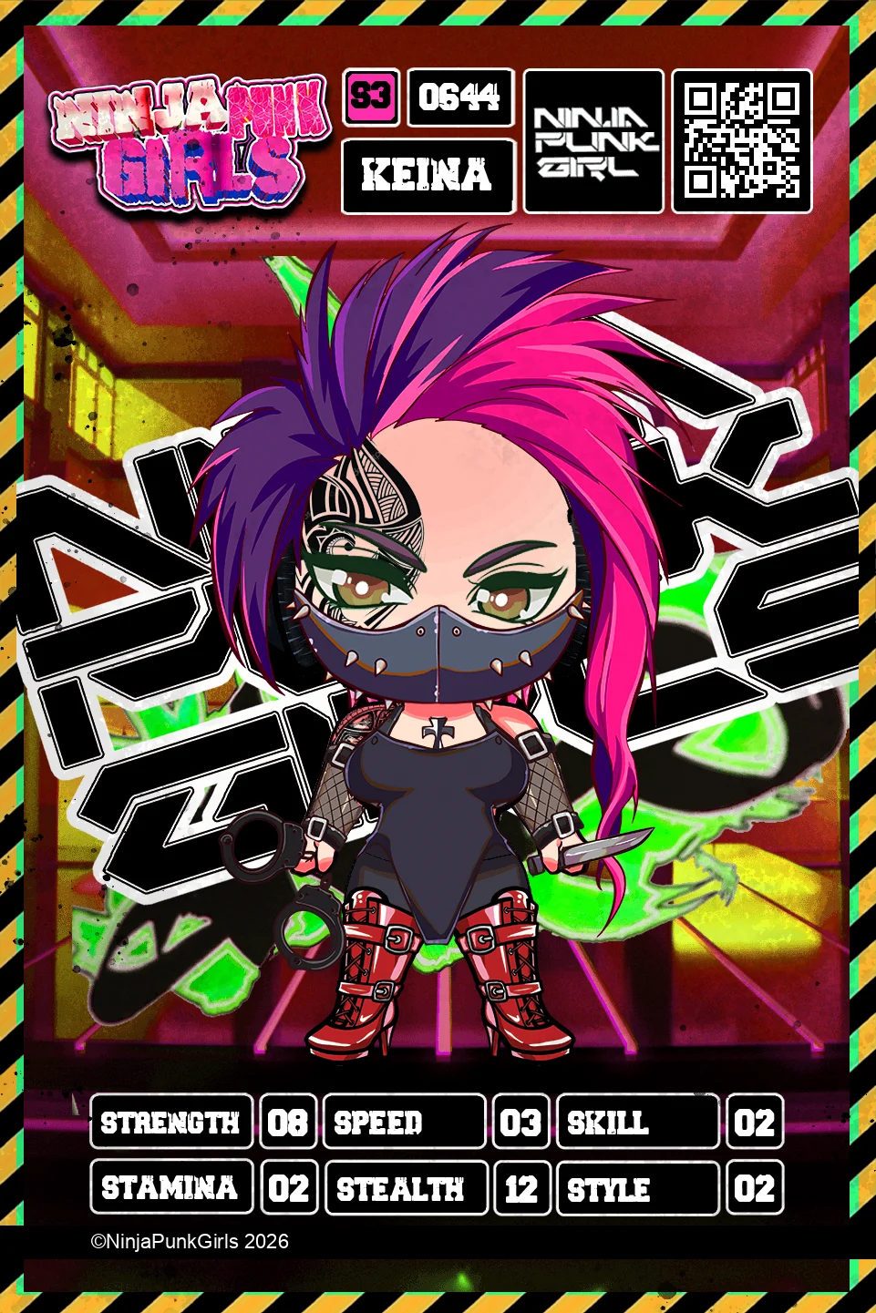 Rebuilt card #0644 Keina