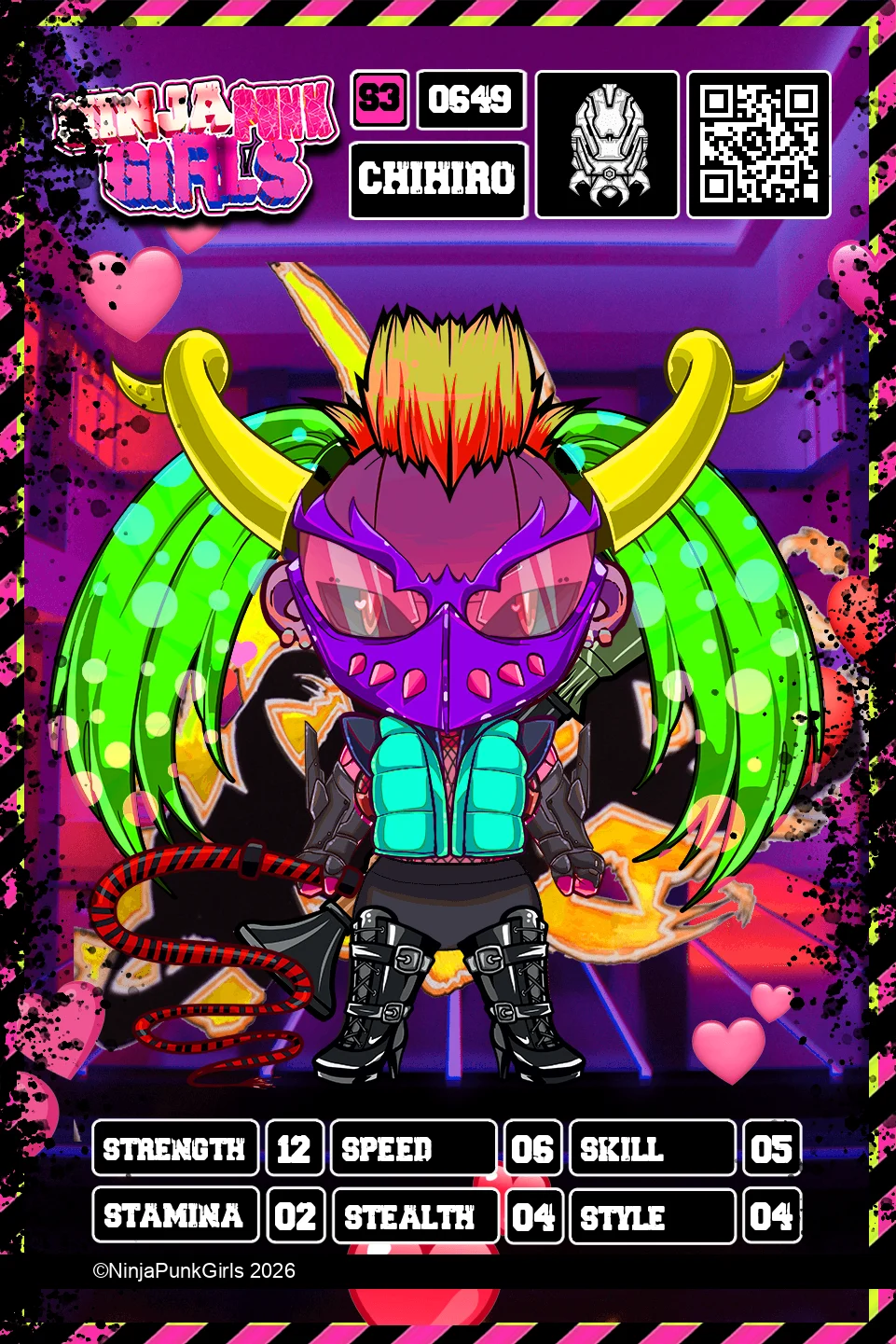 Rebuilt card #0649 Chihiro