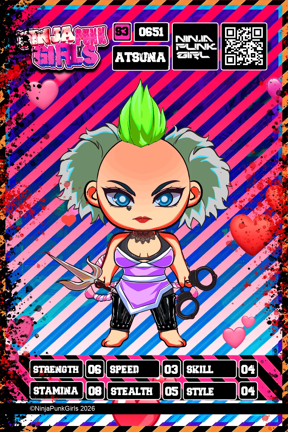 Rebuilt card #0651 Atsuna