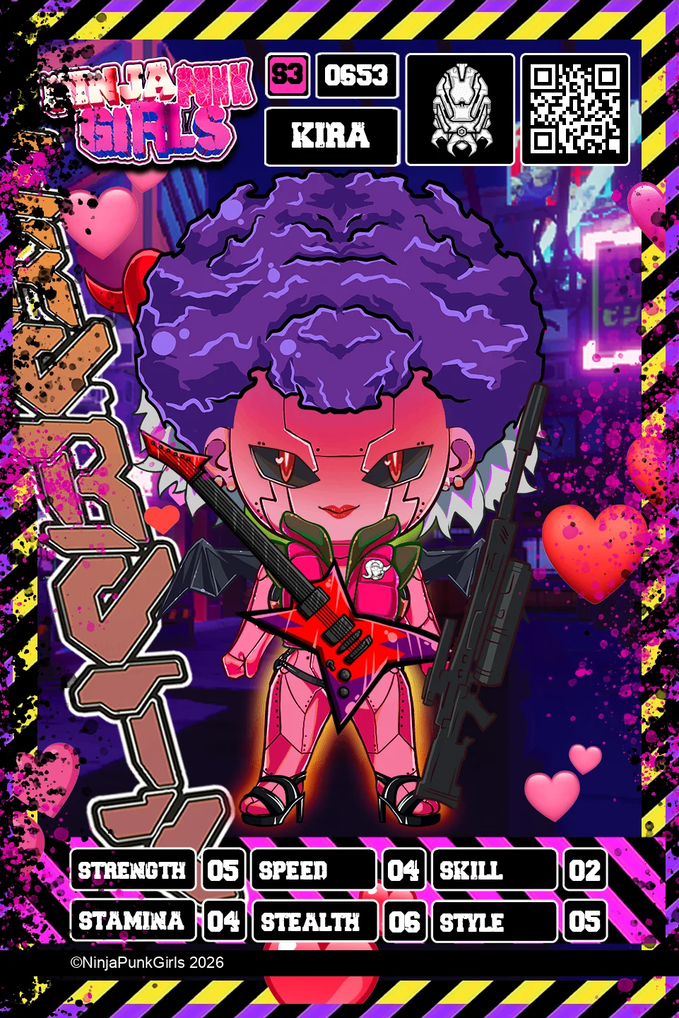 Rebuilt card #0653 Kira