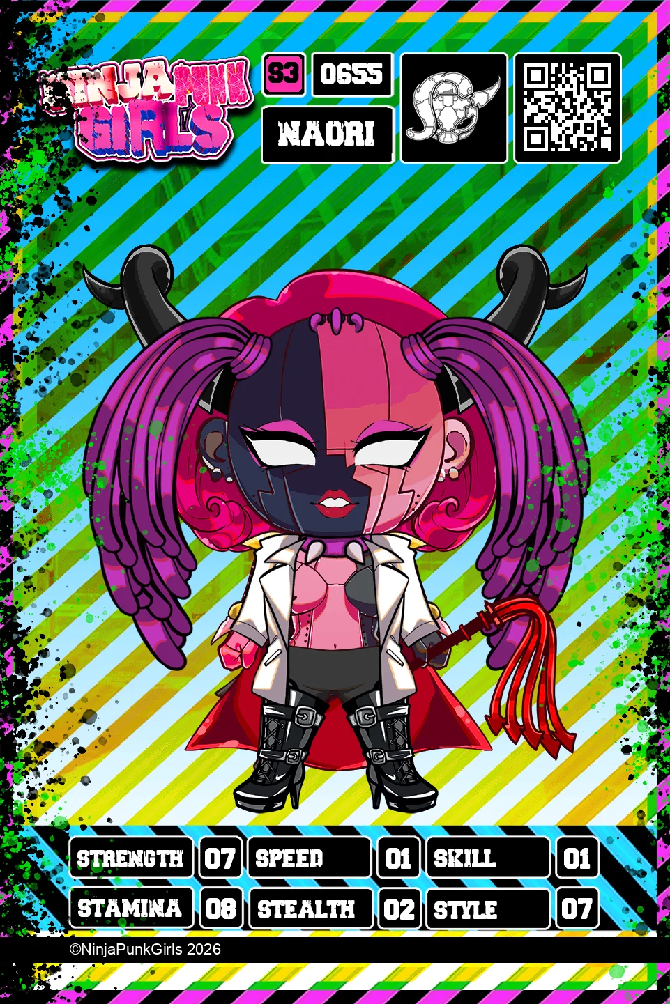 Rebuilt card #0655 Naori