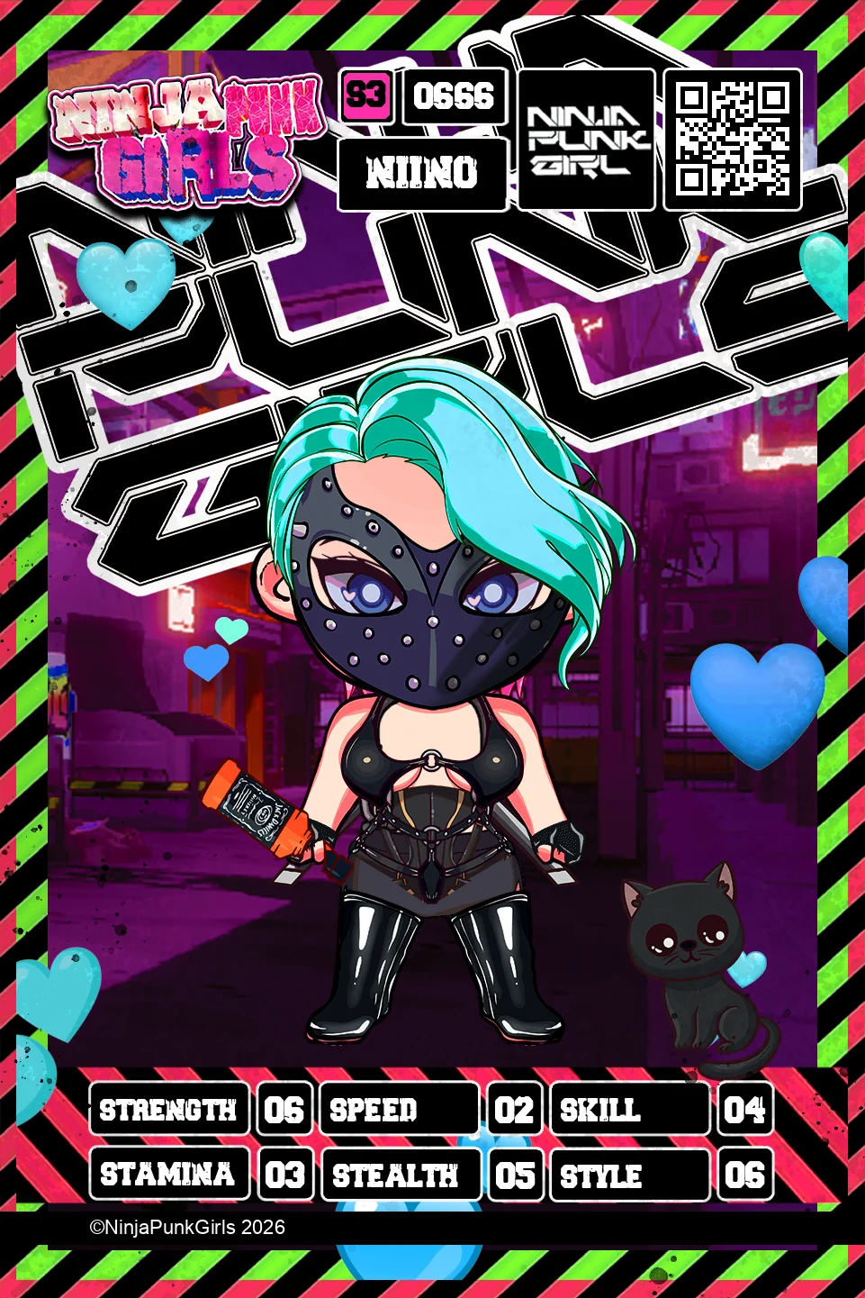 Rebuilt card #0666 Niino