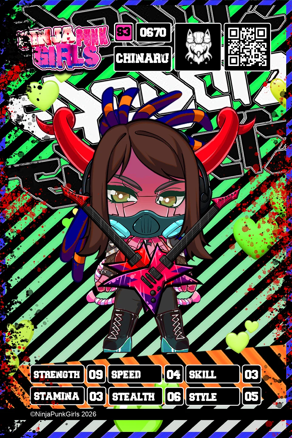 Rebuilt card #0670 Chinaru