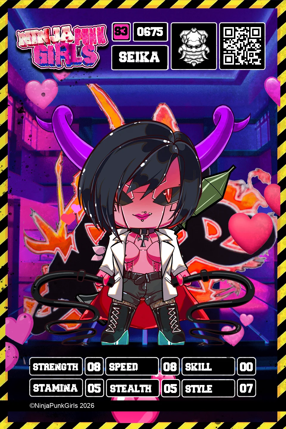 Rebuilt card #0675 Seika