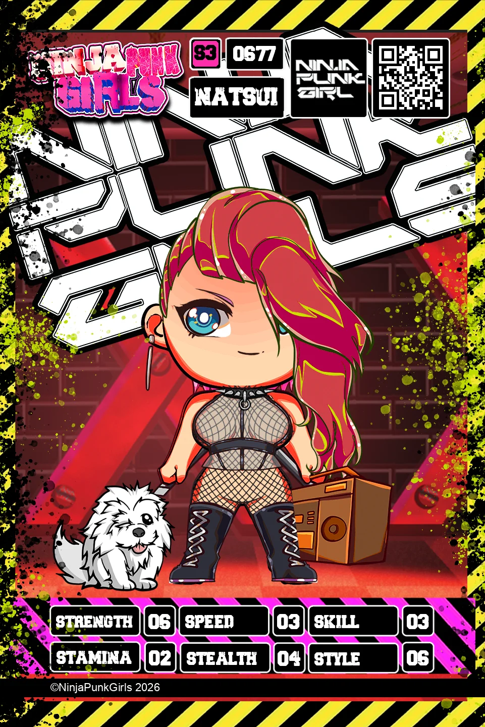 Rebuilt card #0677 Natsui