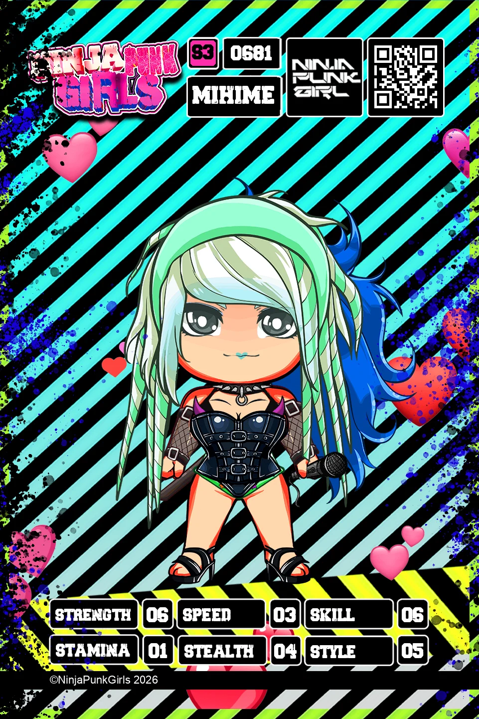 Rebuilt card #0681 Mihime