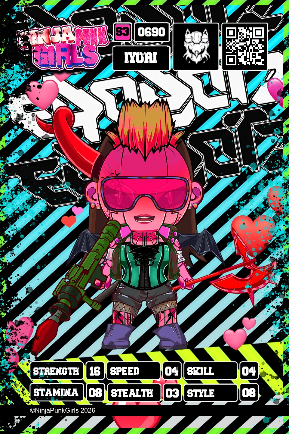 Rebuilt card #0690 Iyori