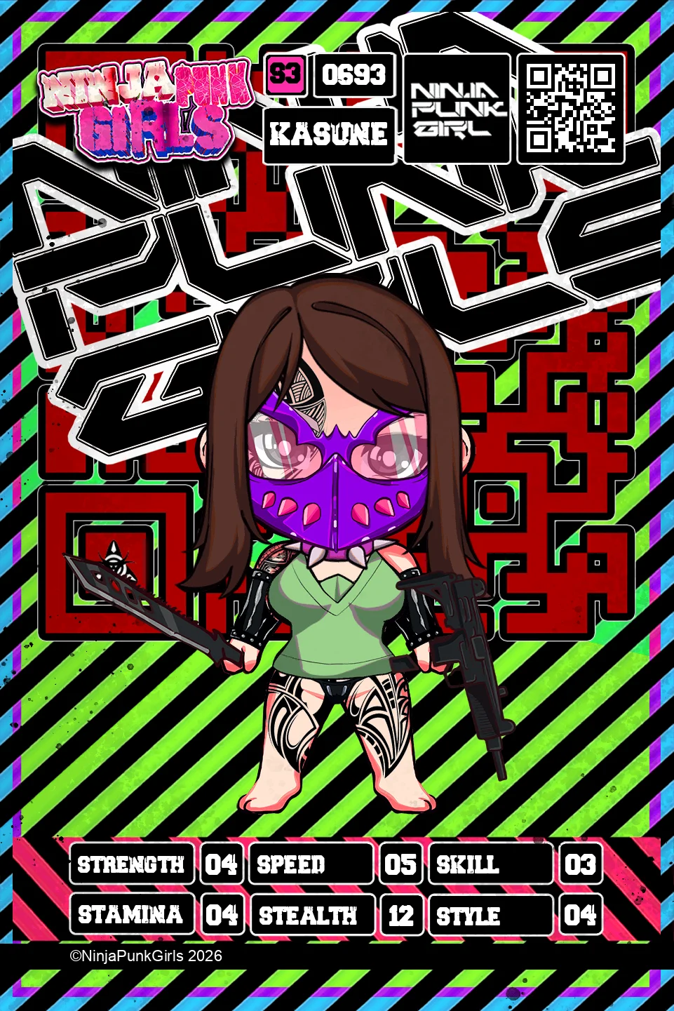 Rebuilt card #0693 Kasune