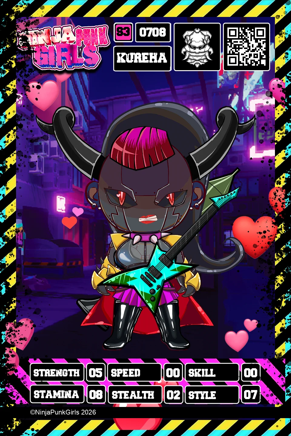 Rebuilt card #0708 Kureha