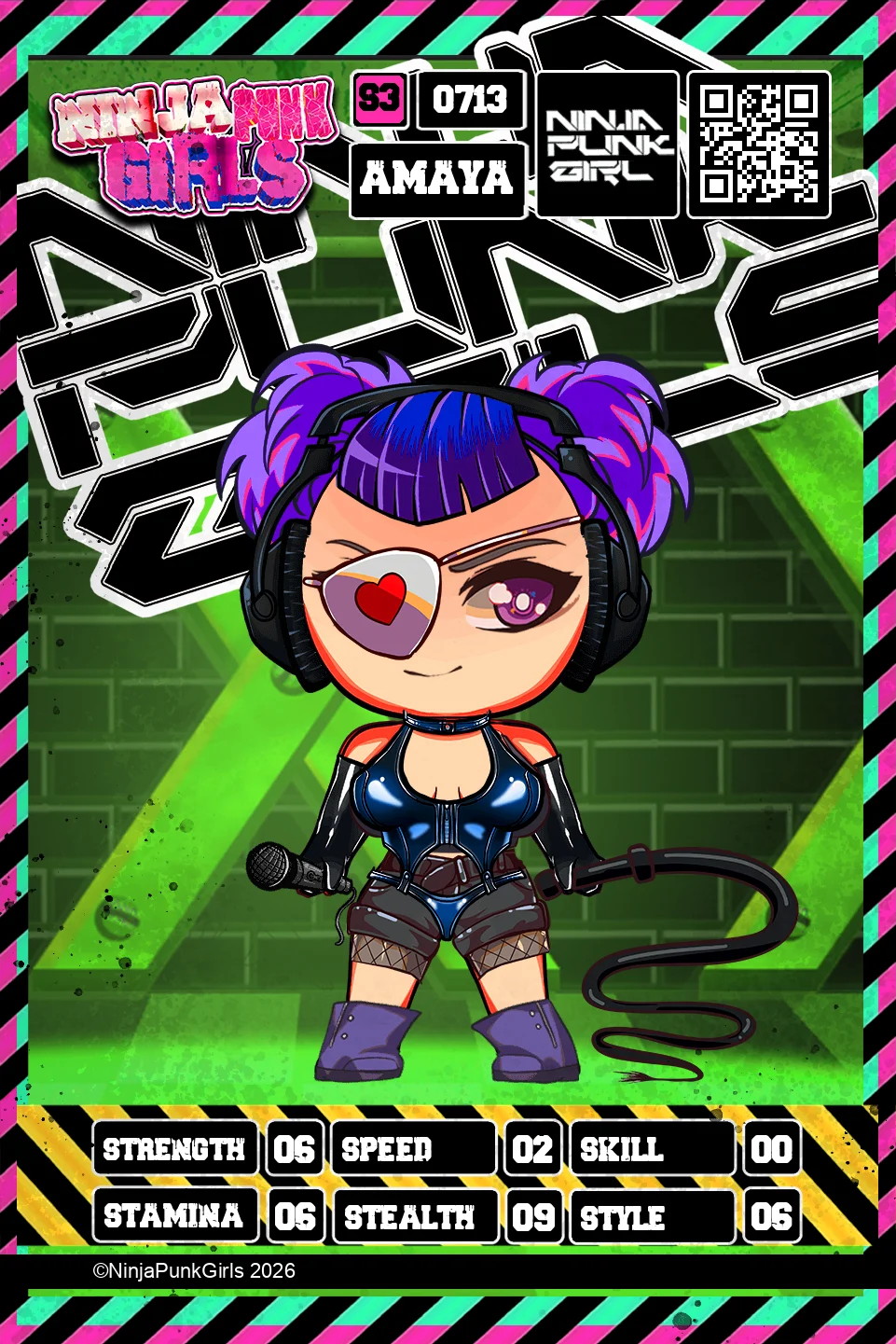Rebuilt card #0713 Amaya