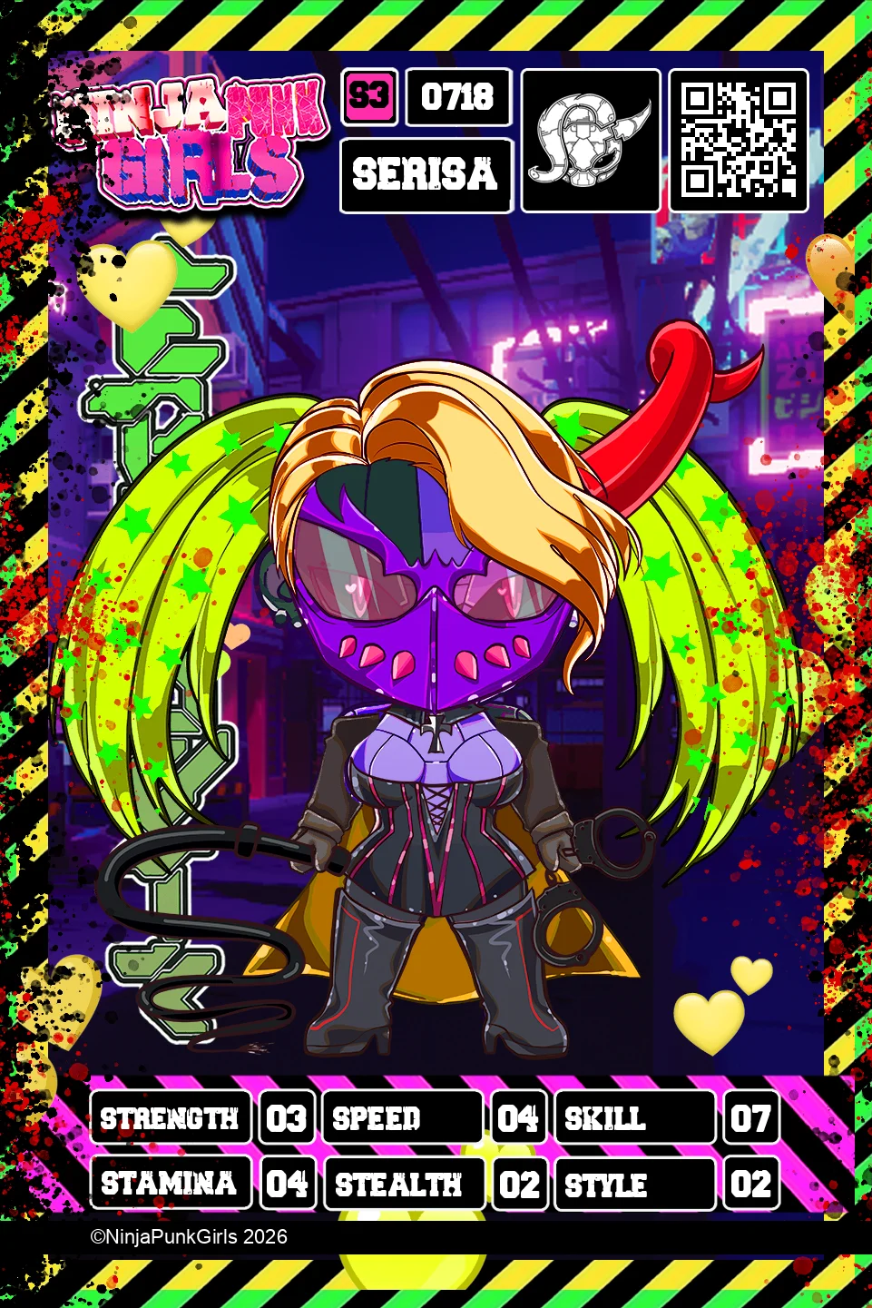 Rebuilt card #0718 Serisa