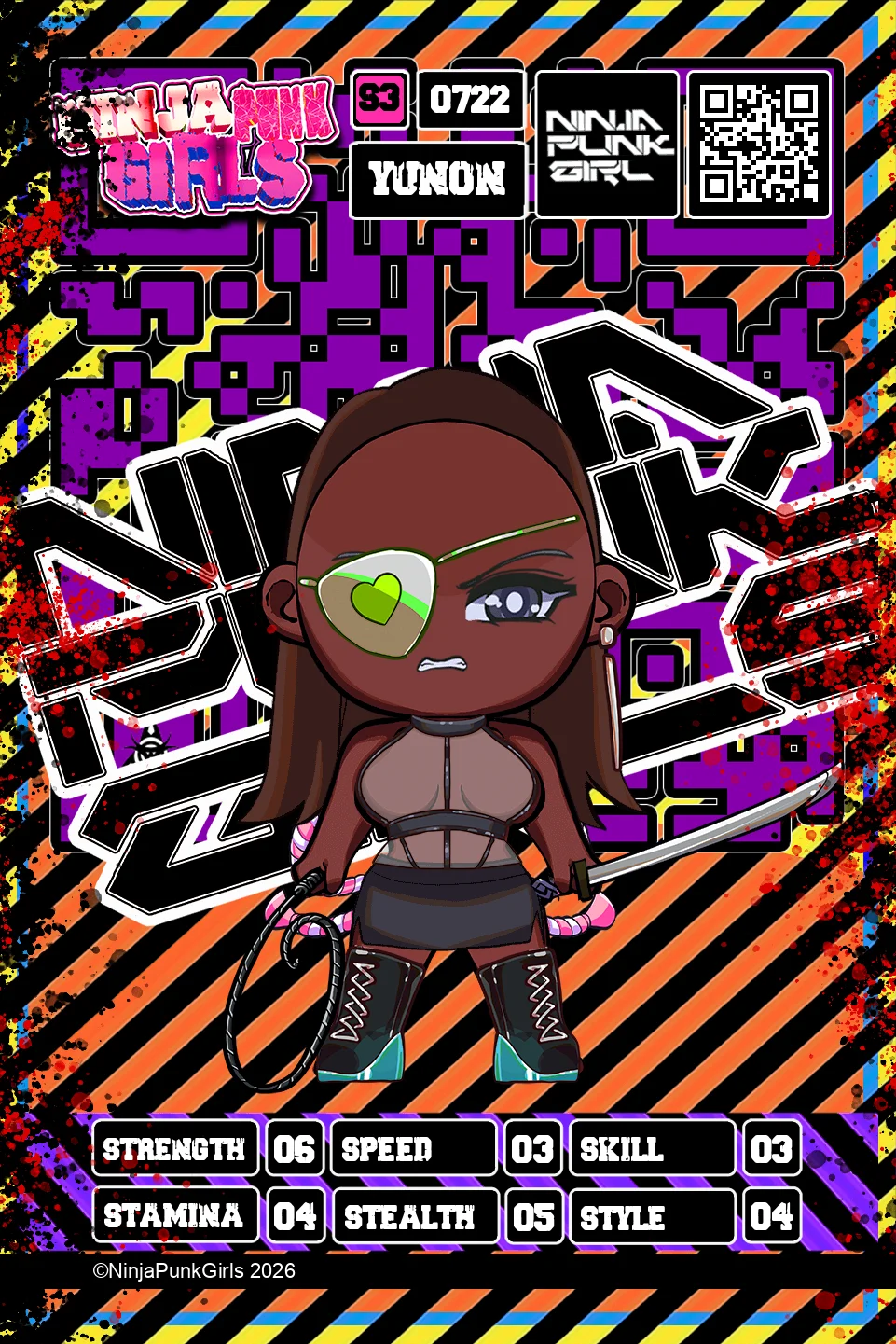 Rebuilt card #0722 Yunon